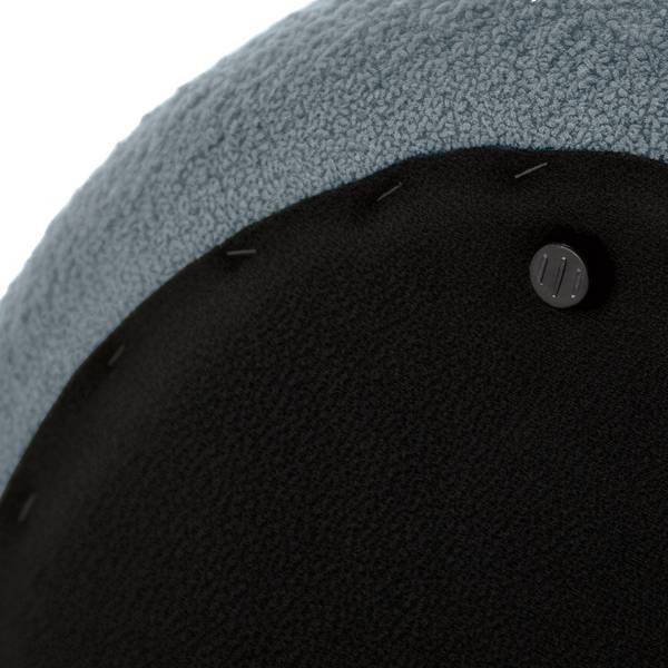 Sitzhocker Alfrisa Grau - Textil - 52 x 32 x 48 cm