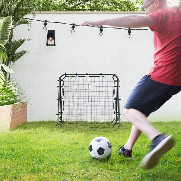Fußball Rebounder CO336 Schwarz