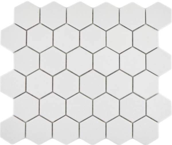 Mosaikfliesen 11H-0111-R10 Weiß - Keramik - 29 x 33 x 33 cm