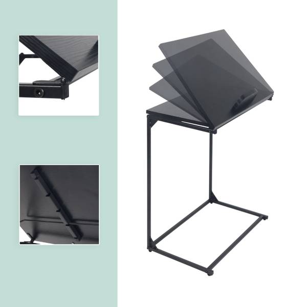 Beistelltisch für Laptop Schwarz