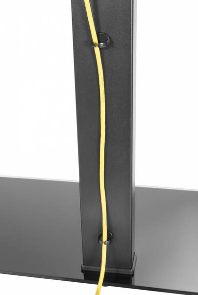 TV-Stand LUMLDT03-17L Schwarz - Stahl - 66 x 79 x 28 cm
