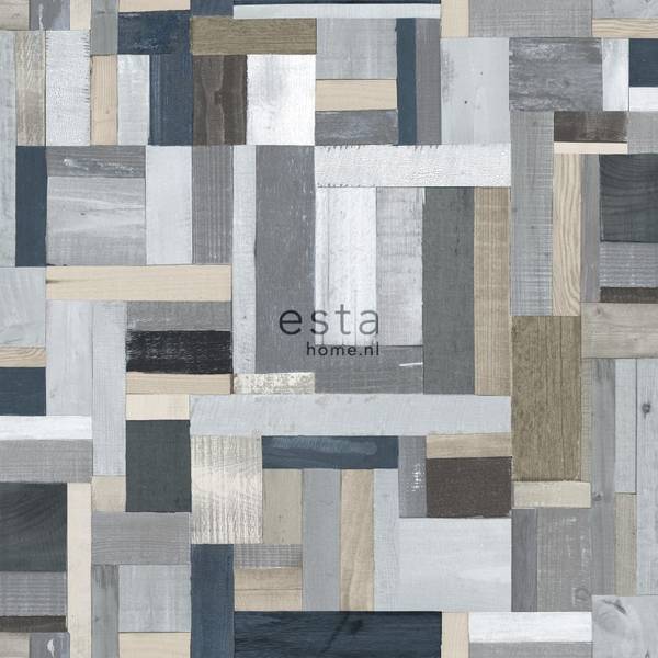 Tapete 138516 Grau - Fleece - 53 x 1005 x 1005 cm