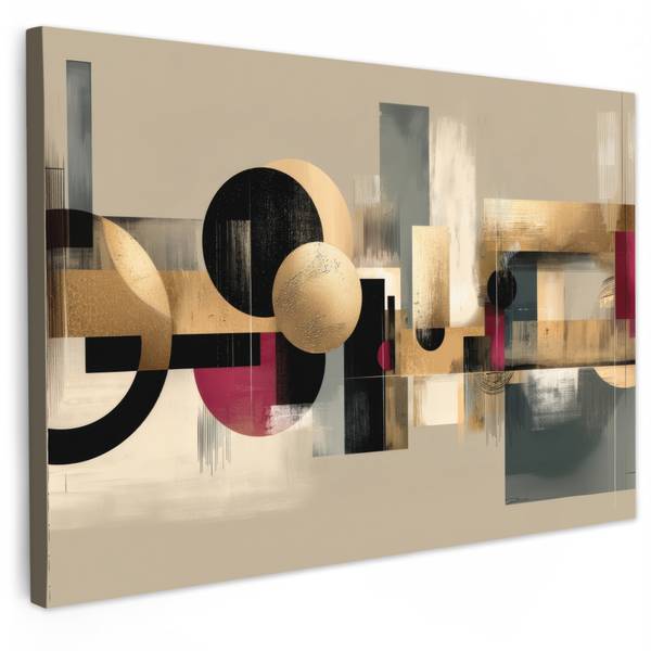LEINWANDBILD Geometrisch 140 x 90 cm