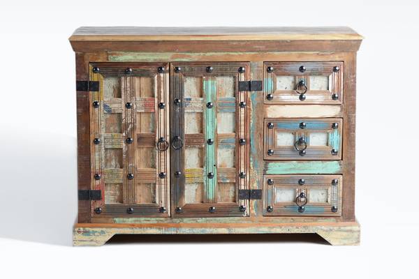 Anrichte 6935 Massivholz - 40 x 80 x 110 cm