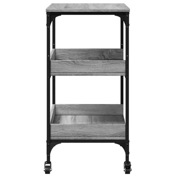 Servierwagen XT5347 Braun - Holzwerkstoff - 41 x 81 x 60 cm