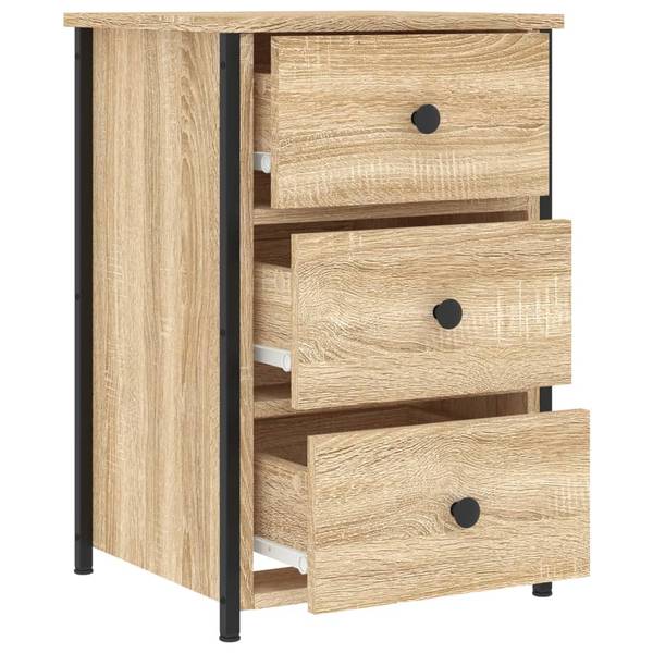 Nachttisch M641415 Braun - Holzwerkstoff - 36 x 60 x 40 cm