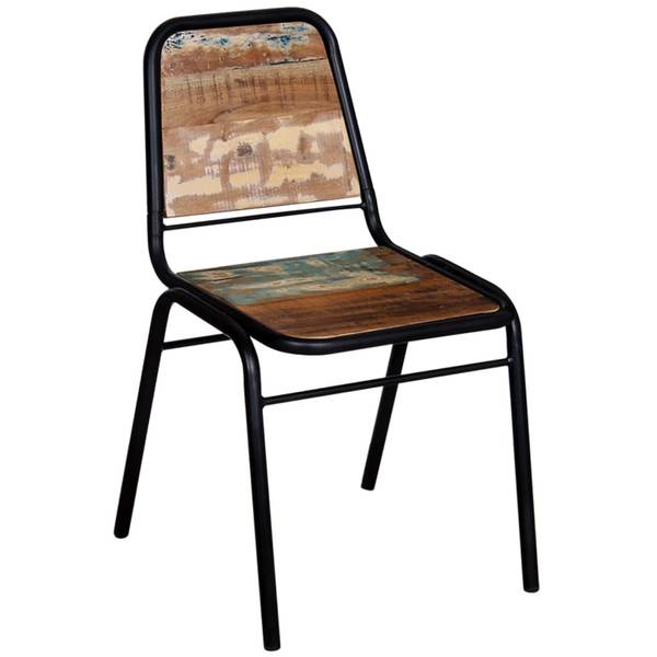 chaise à manger 274707  (lot de 6) Acier - 44 x 84 x 59 cm