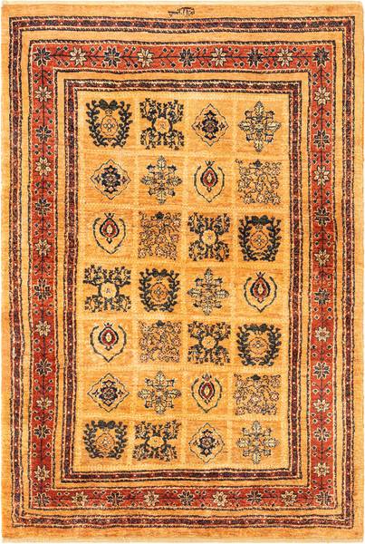 Vloerkleed Kashkuli CLXXX oranje - wol - 105 x 1 x 155 cm