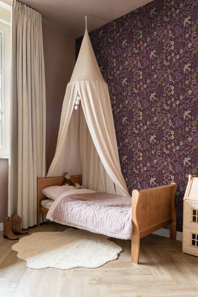 Tapete 131639 Violett - Papier - 53 x 1005 x 53 cm