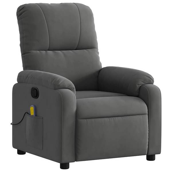 Fauteuil inclinable de massage 3032476 Gris foncé - Gris