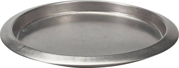 Servierplatte NOVA Silber - Metall - 35 x 3 x 35 cm