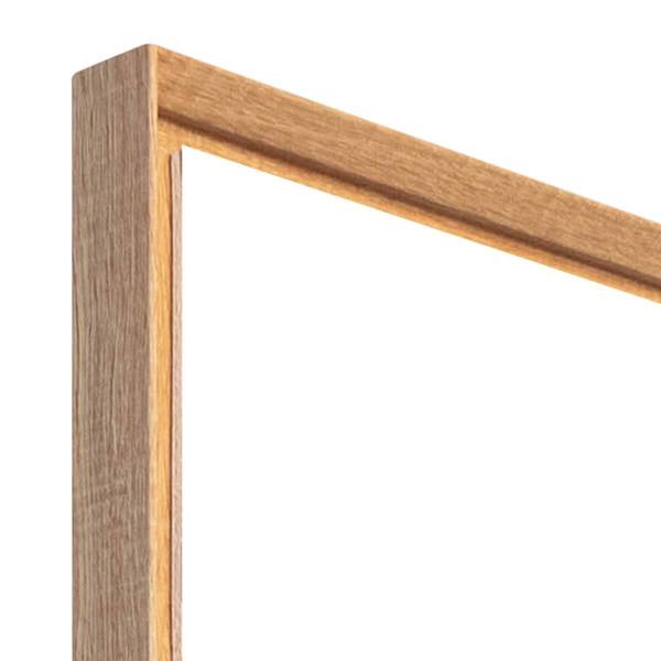 Tableau mural mat encadré escabeau deco Vert - Acacia - 95 x 65 x 3 cm