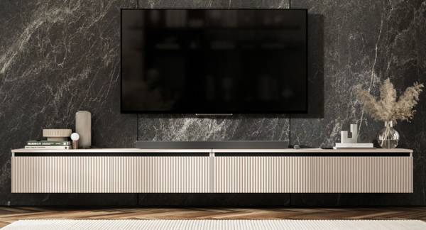 TV-Schrank SELENE Beige - Kaschmir