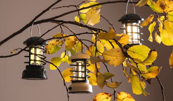 Tischlampe Camping Grün