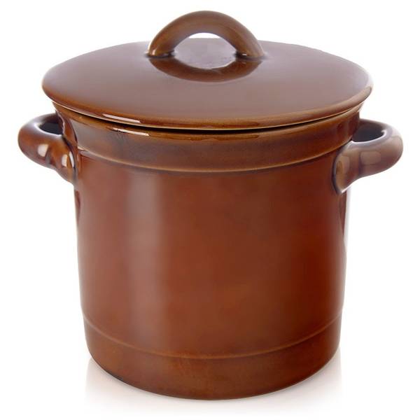 Gärtopf Braun - Keramik - 14 x 15 x 17 cm