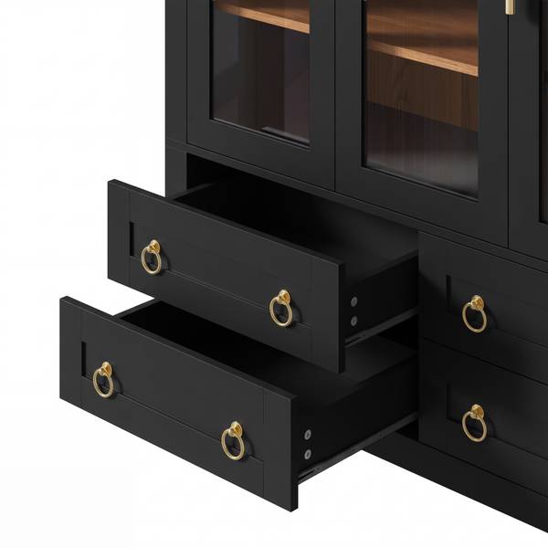 Hochschrank Astraios Ⅲ Schwarz