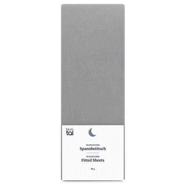 Spannbettlaken Knut Grau - 200 x 30 x 90 cm - Anzahl Teile im Set: 1