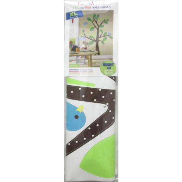 Stickers ARBRE GRAPHIQUE Vert - Vinyle - 46 x 102 x 102 cm
