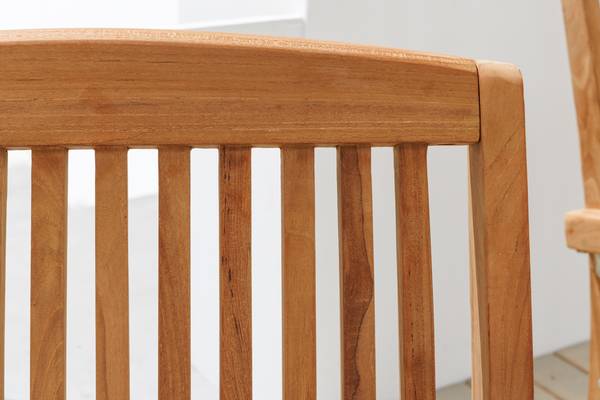 Gartenstuhl EMPIRE TEAK Braun - Teakholz - 57 x 90 x 65 cm