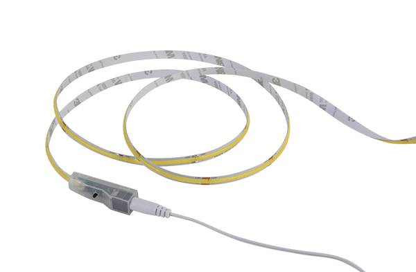 LED-Strip HOCH Weiß - Kunststoff - 1 x 1 x 1 cm