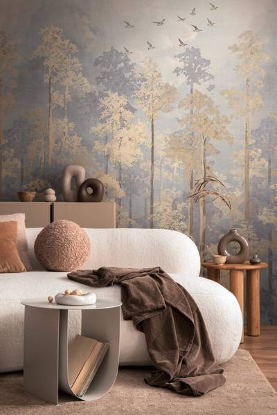 Fototapete 791447-GU Beige - Fleece - 159 x 280 x 1 cm