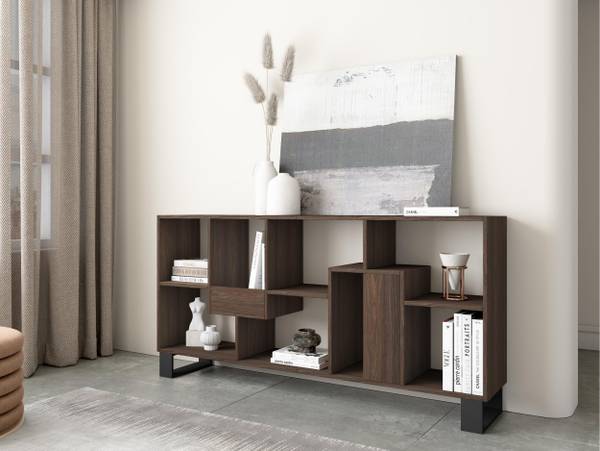 Bücherregal Verso II Eiche Dunkel