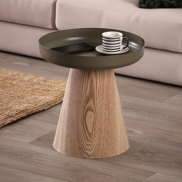 Beistelltisch Jane Grün - Eisen - 40 x 41 x 40 cm