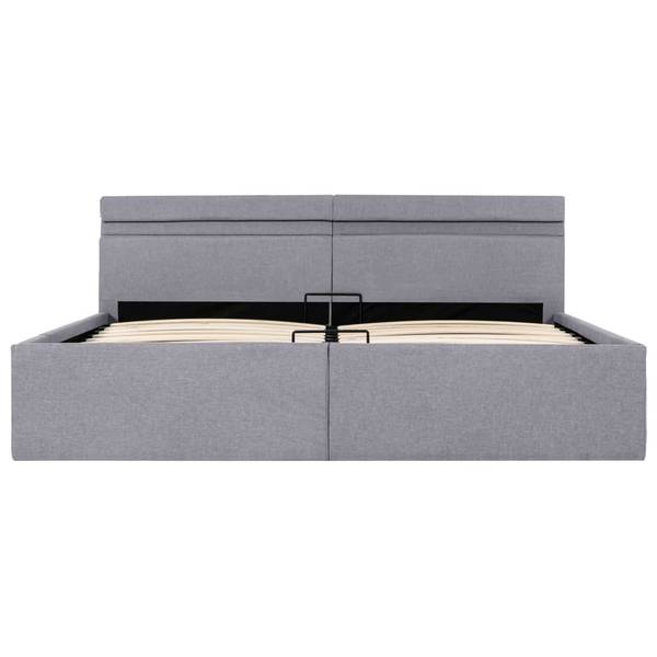 Bettgestell 3001499 Grau - Holzwerkstoff - 168 x 73 x 211 cm