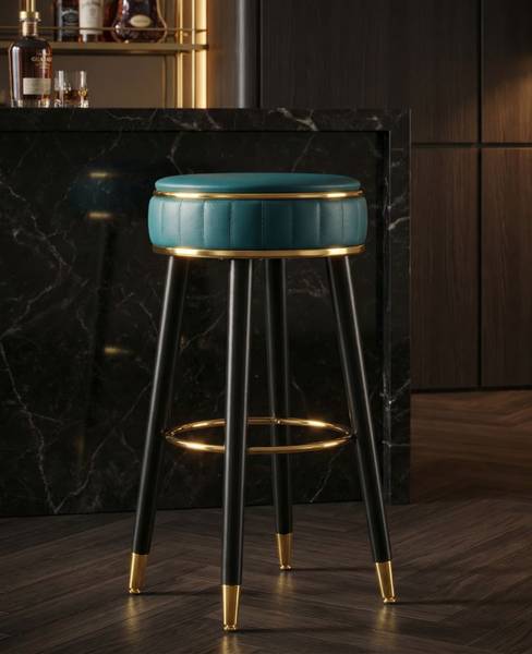Barhocker London V Kunstleder - 38 x 75 x 38 cm