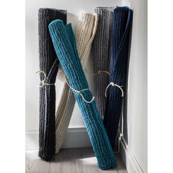 Tapis de bain FANI Bleu
