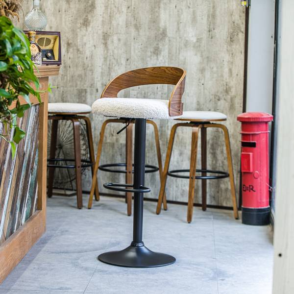 Barhocker VICTORIA 2er Set Weiß