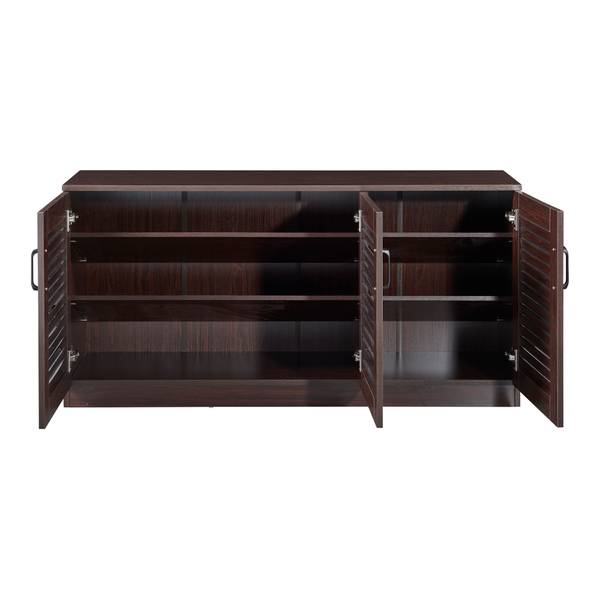 Schuhschrank Løten Wenge Dekor