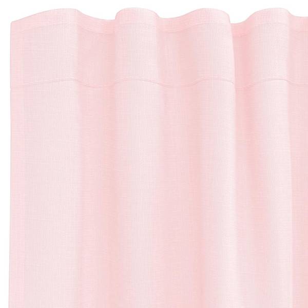 Voile Vorhang 3043941-8 (2er Set) Hellrosa - Höhe: 140 cm