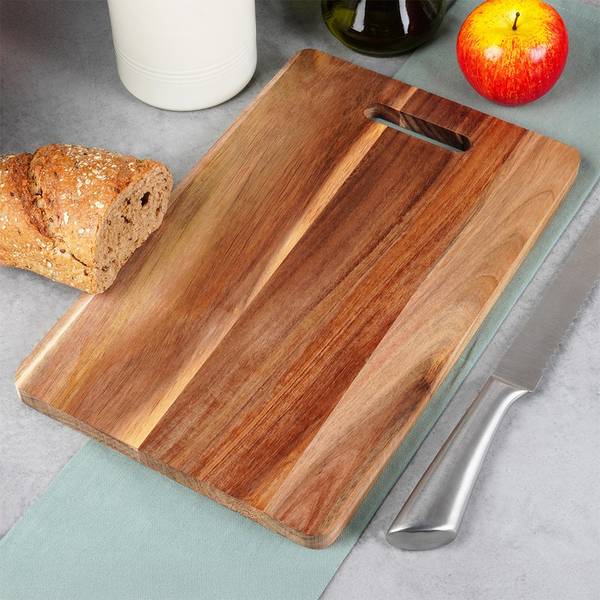 Schneidebrett 259743 Braun - Massivholz - 25 x 2 x 40 cm