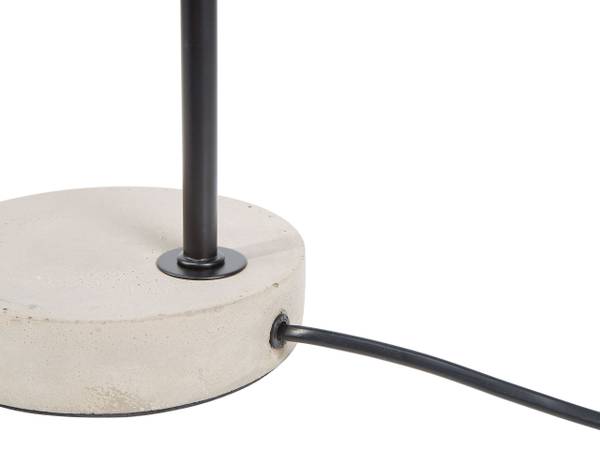 Tischlampen MUNDAKA Schwarz - Grau - Metall - 13 x 37 x 13 cm