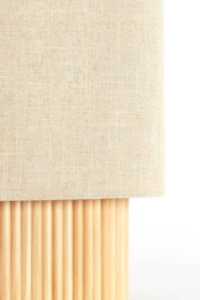 Tischlampe LASLO Hellbraun