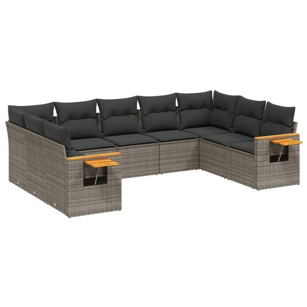 Garten-Lounge-Set 3036020-1 (9-teilig) Grau