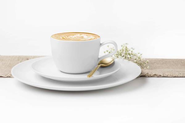 Kaffeeservice Liberty 18-teilig Weiß - Pinie - 24 x 19 x 43 cm