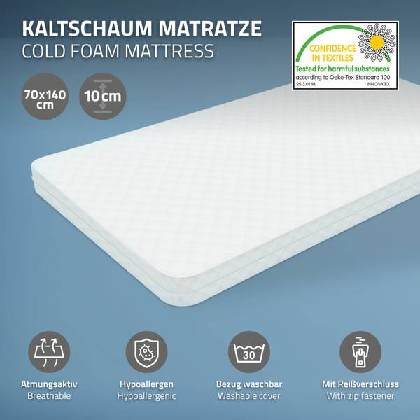 Hausbett YORK 76 x 141 x 147 cm - Braun