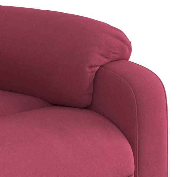 Massagesessel mit Aufstehhilfe 3032395-2 Rot - Rotbraun