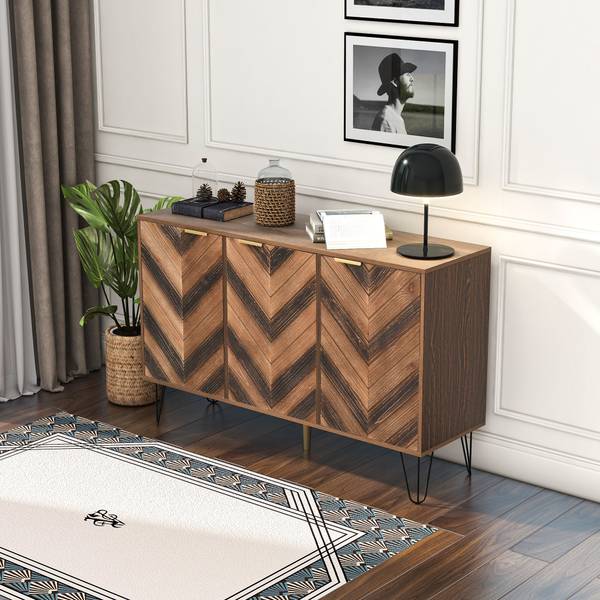 Sideboard Treteox Braun - Holzwerkstoff - 38 x 77 x 120 cm