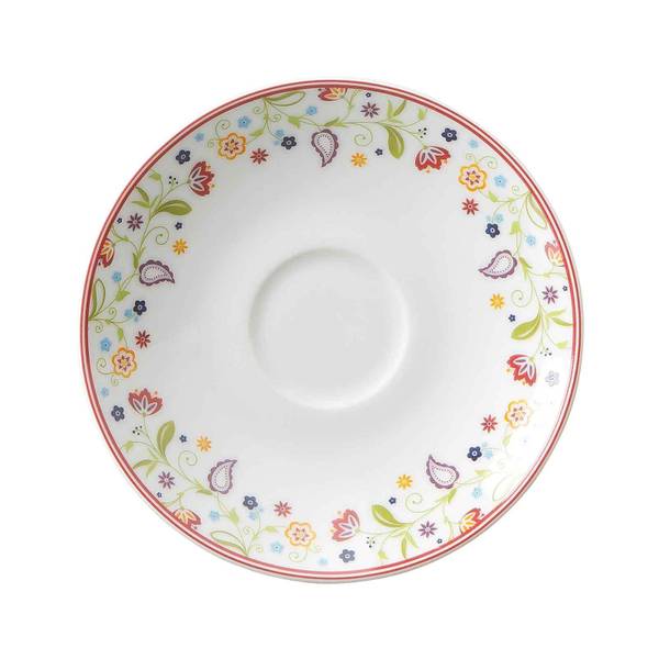 Espressountertassen Shanti 6er Set Porzellan - 12 x 2 x 12 cm