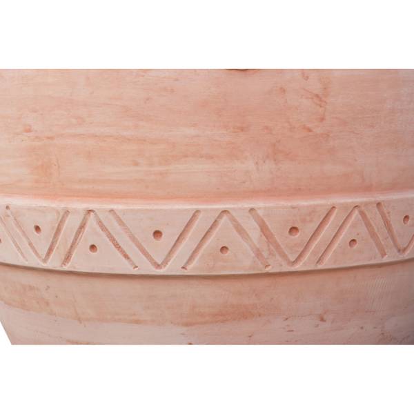 Bloempot Kruik XXL PREMIUM bruin - terracotta - 130 x 140 x 130 cm