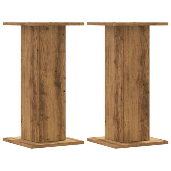 Pflanzenständer 3042964-2 2er Set Eiche - Höhe: 60 cm