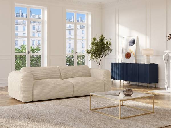 Sofa ohne Schlafmöglichkeit POGNI Beige