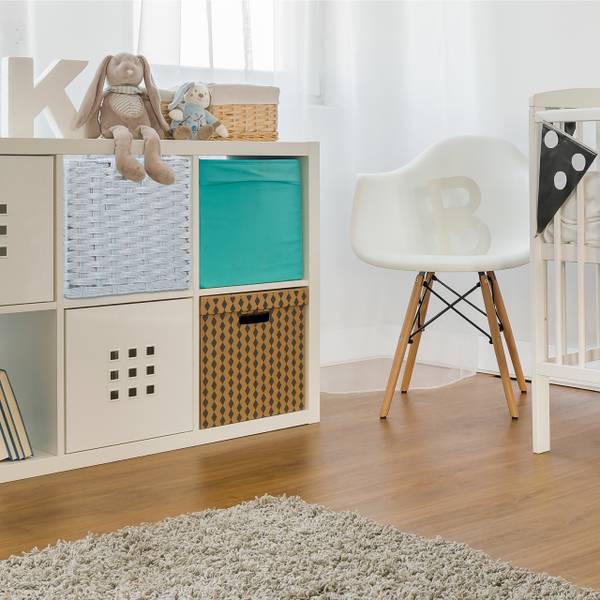 Aufbewahrungskorb im 2er Set Grau - Eisen - 32 x 31 x 30 cm