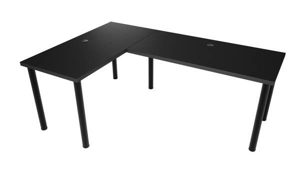 Gaming Schreibtisch beidseitig TABLE Schwarz