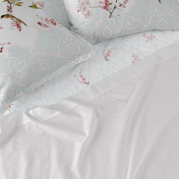 Spannbetttuch Sakura Textil - 160 x 1 x 200 cm
