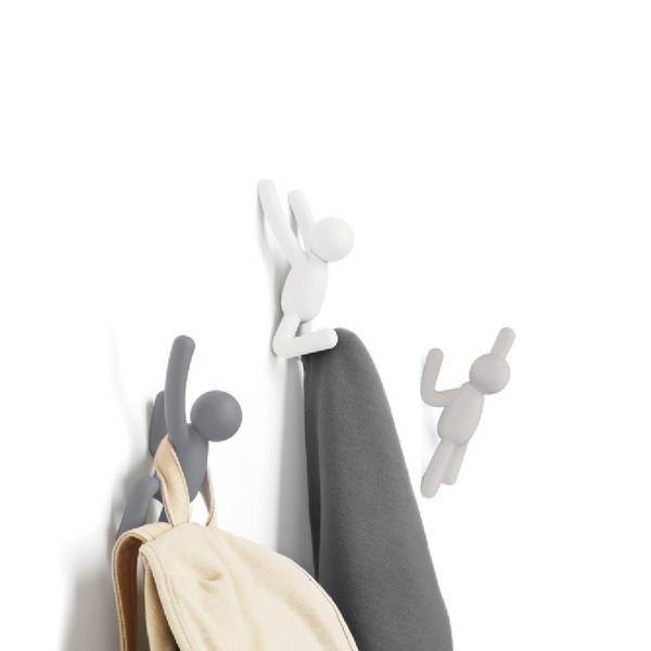Garderobenhaken Buddy (3er-Set) 1 x 1 cm