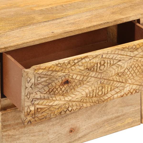 TV-Möbel 246144 Braun - Mango - 110 x 40 x 30 cm